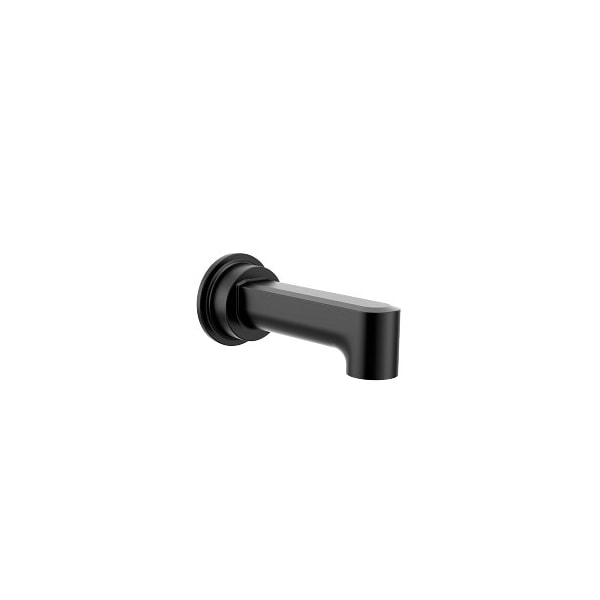 Greenfield Non-Diverting Tub Spout in Matte Black